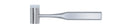 BONE MALLET 7.50"7oz NYLON/ STAINLESS