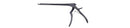 MICRO EJECTOR KERRISON PIN TYPE 40d UP 8" 4mm - BLACK COAT