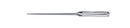 LONG CURETTE STR 15" 2
